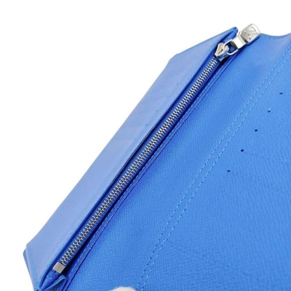 Louis Vuitton M63300 Eclipse Portefeuille Blazer Long Wallet Louis Vuitton Blue - Picture 11 of 15